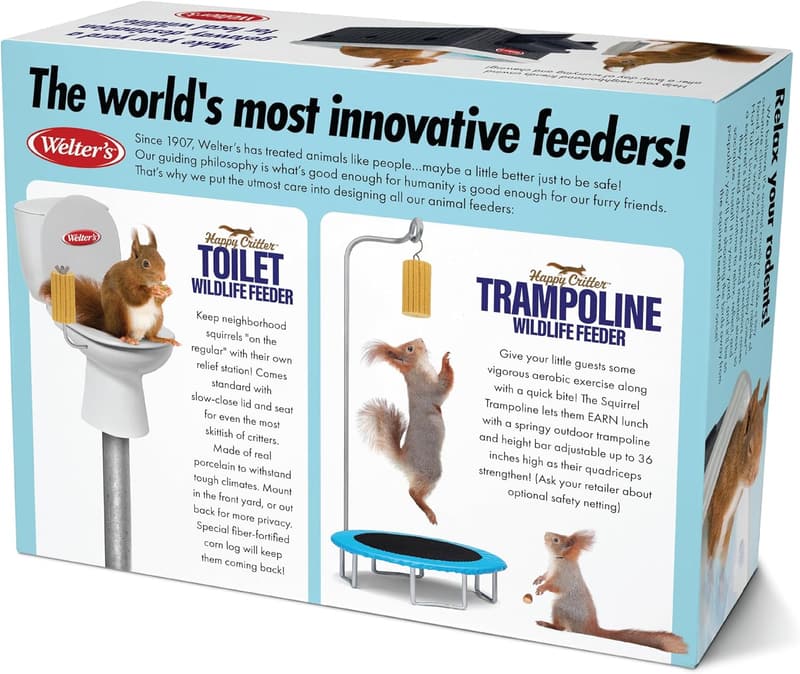 Squirrel Hot Tub Prank Gift Box for Birthdays & Gag Gifts