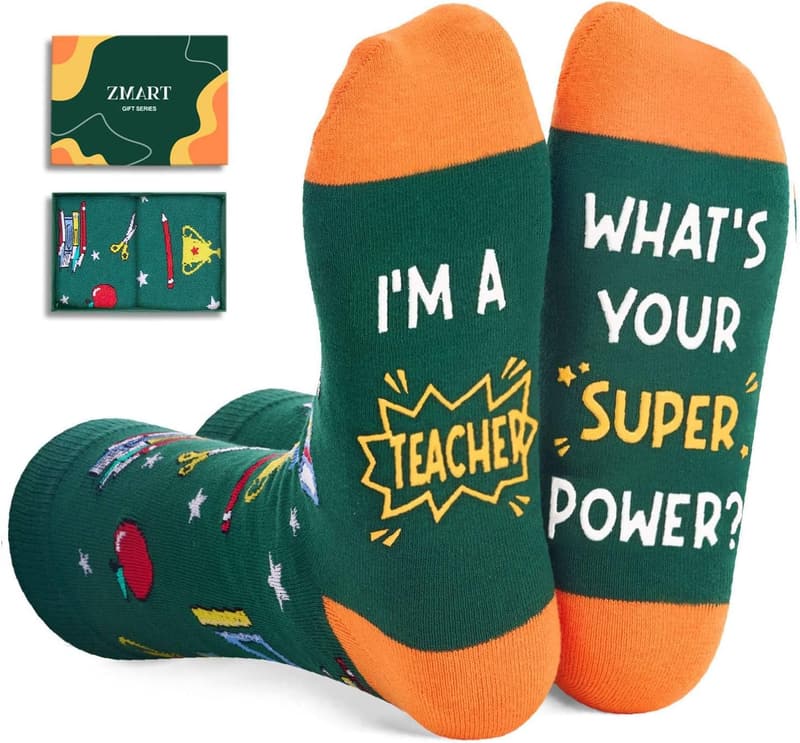 Teacher Appreciation Socks for Men & Women - Graduation Gift