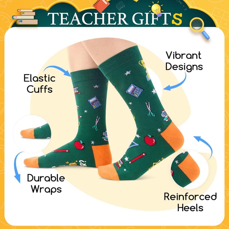 Teacher Appreciation Socks for Men & Women - Graduation Gift