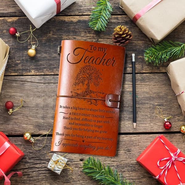 Teacher Appreciation Journal – 140-Page Refillable Gift for Teachers