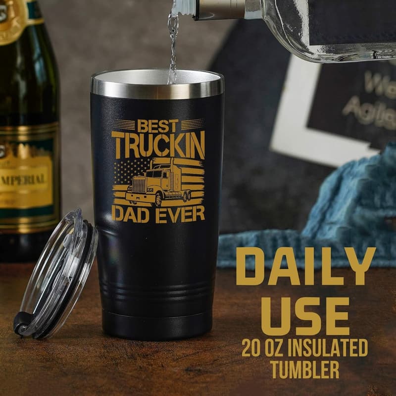 Best Truck Driver Ever Insulated Tumbler - 20oz Stainless Steel