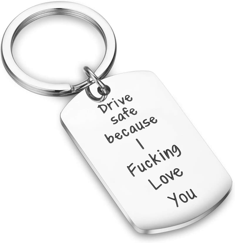 Valentine's Day Husband Keychain -