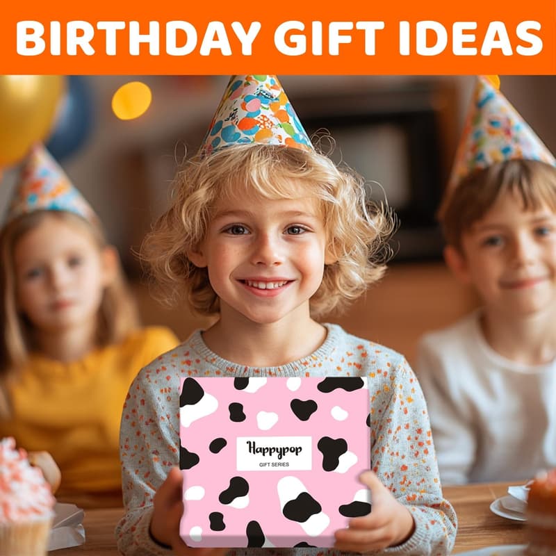 Birthday Gift Ideas for Kids Age 6-12 with Greeting Card