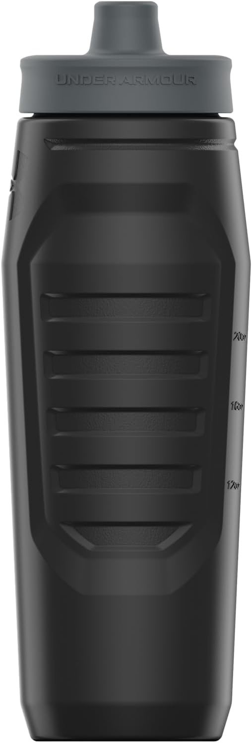 Under Armour 32 oz Squeeze Water Bottle with Quick-Shot Lid