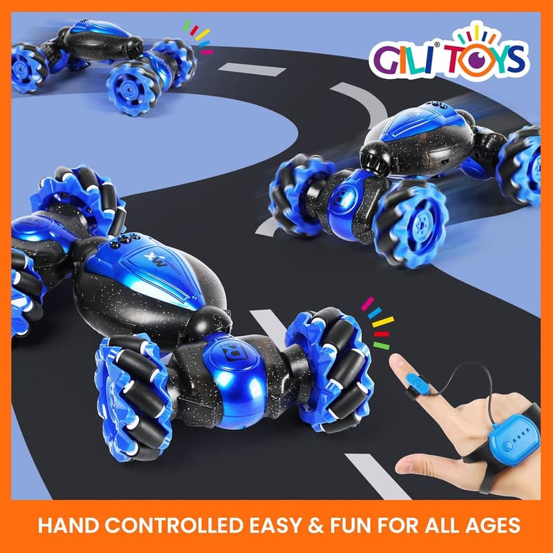 Gesture Sensing RC Stunt Car for Boys Ages 6-12