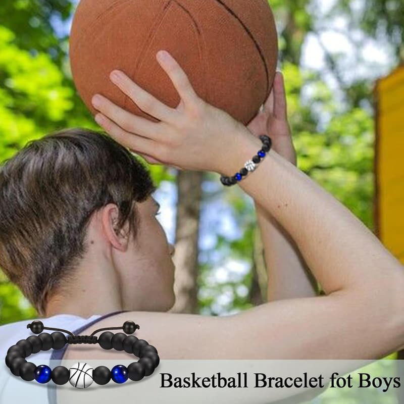 Sports Bracelet for Boys - Perfect Birthday or Holiday Gift
