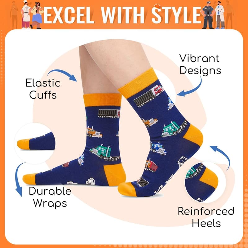 Welding & Cooking Gifts for Men - Funny Baking Socks