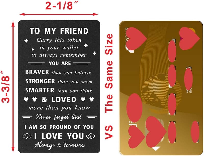 Inspirational Friendship Card for Male Friends’ Birthdays