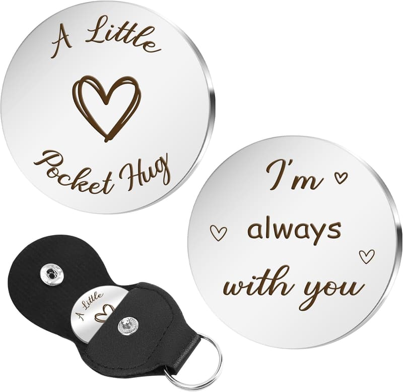 Valentine's Day Pocket Hug Token for Couples - Inspirational Gift