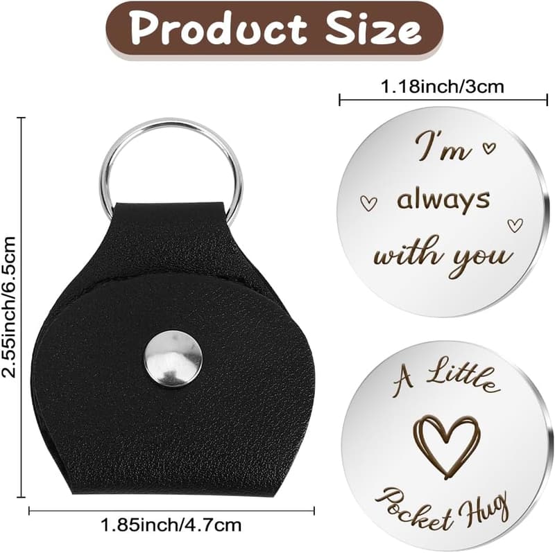 Valentine's Day Pocket Hug Token for Couples - Inspirational Gift