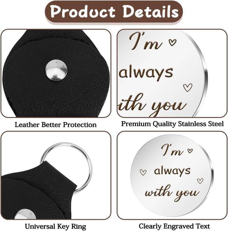 Valentine's Day Pocket Hug Token for Couples - Inspirational Gift