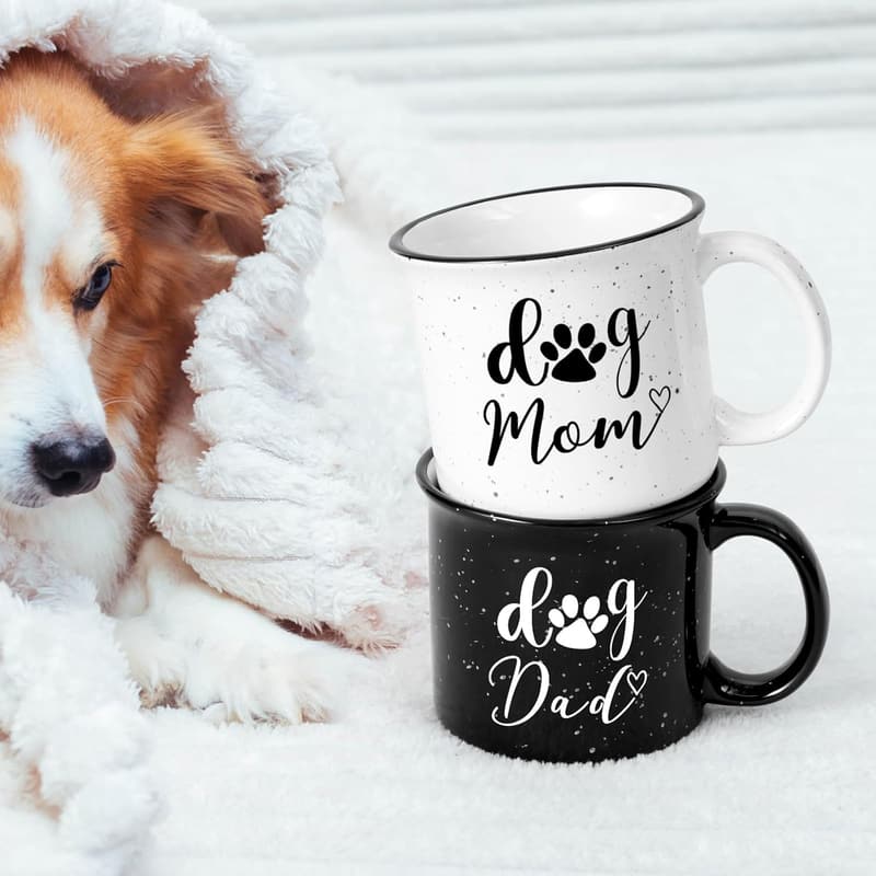 Dog Lover Mugs for Parents - 15 oz Gifts for Dog Owners