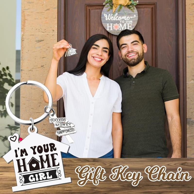 Funny Keychain Gift for Real Estate Agents, Women