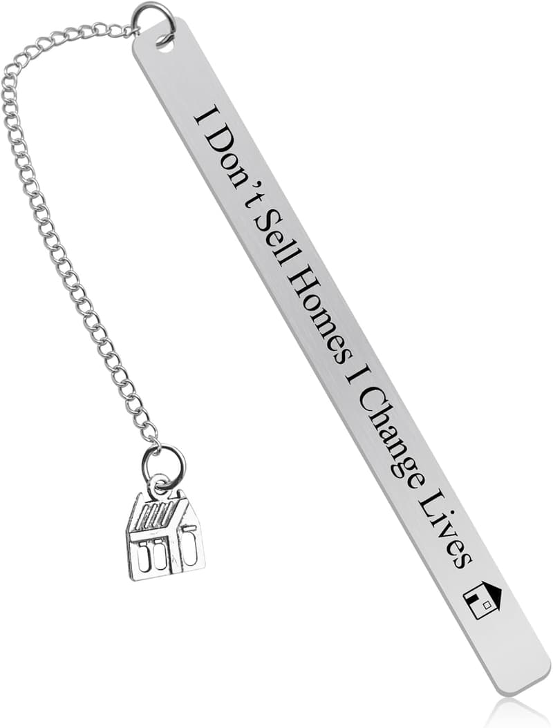 Realtor Graduation Bookmark Gift - Thank You & Closing Present