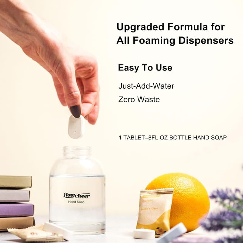 Foaming Hand Soap Tablet Refills - 12 Pack, Variety Fragrance
