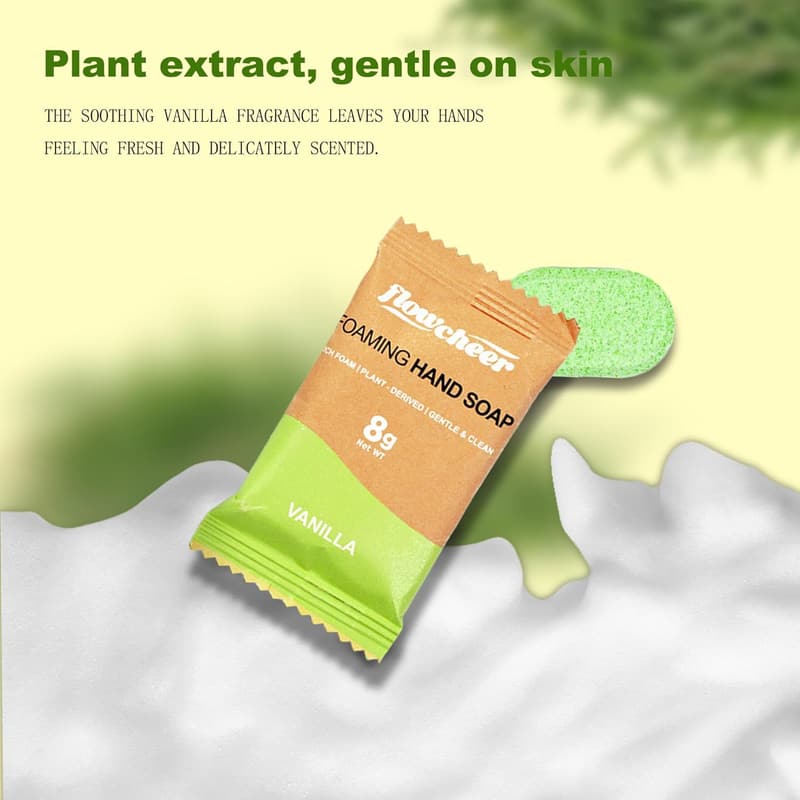 Vanilla-Scented Foaming Hand Soap Tablet Refills - 12 Pack