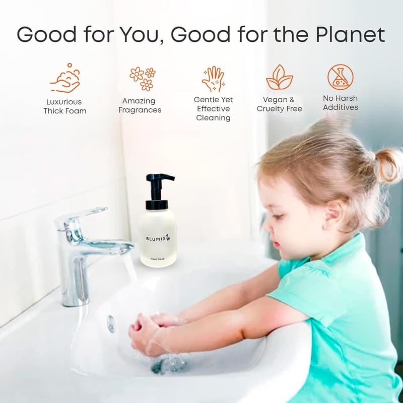 Eco-Friendly Eucalyptus Foaming Hand Soap Tablets - 6 Pack