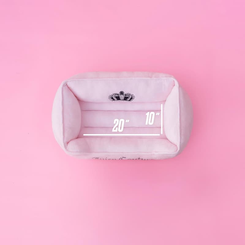 Juicy Couture Bling Pink Pet Bed for Dogs & Cats - Small