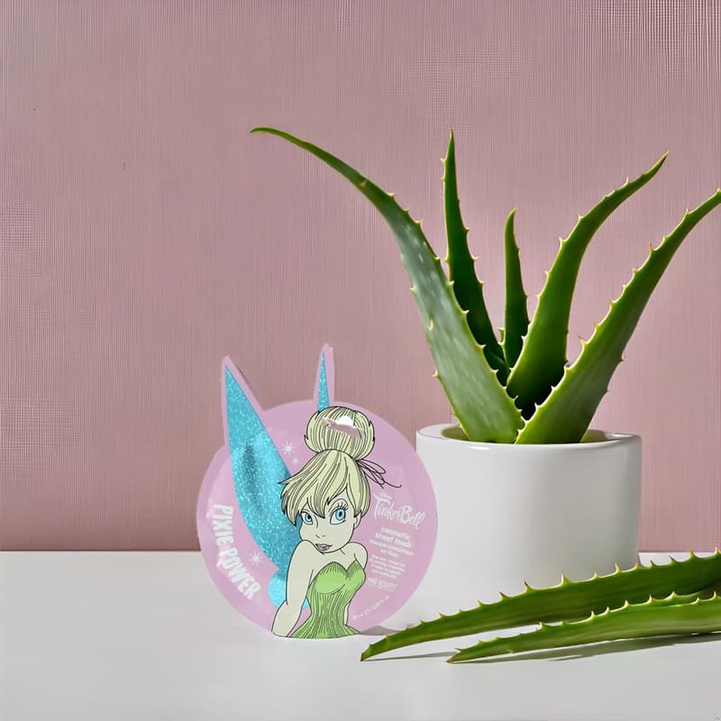 Tinkerbell Aloe Vera Sheet Mask for Hydration & Glow