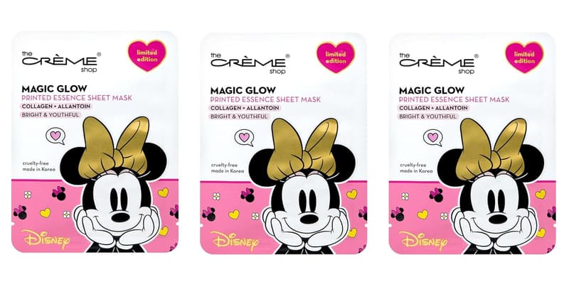 Minnie Mouse Glow Essence Sheet Masks - 3 Pack
