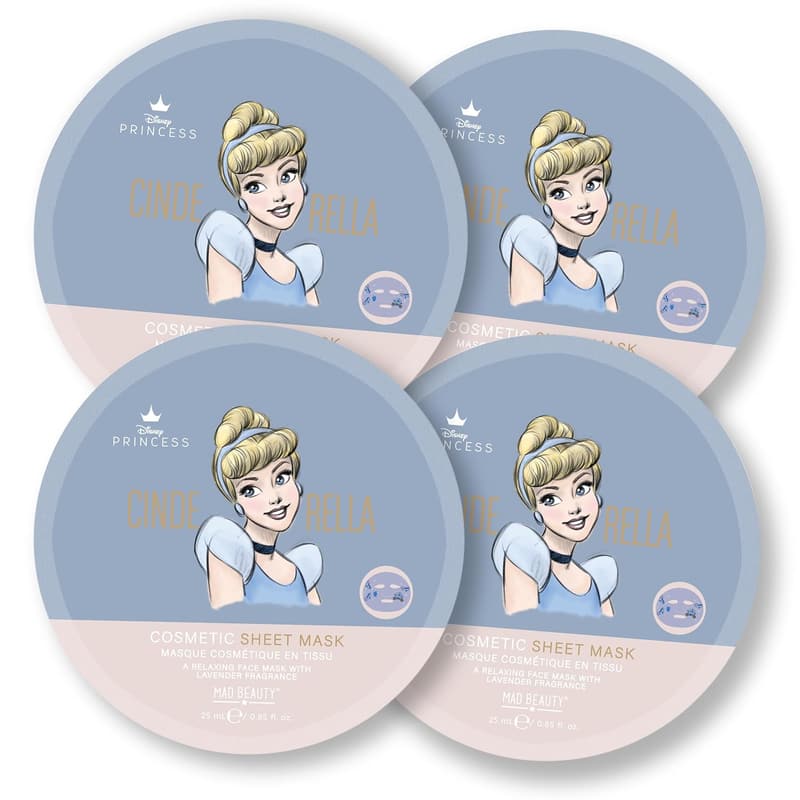 Disney Cinderella Lavender Infusion Face Mask Set for Women