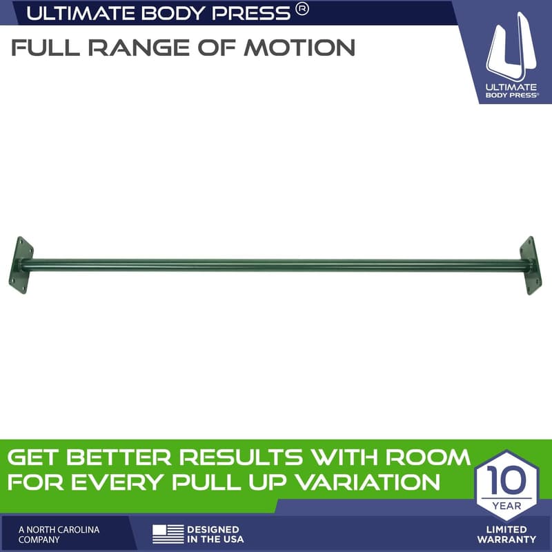 Outdoor Pull-Up Bar - Ultimate Body Press, Green
