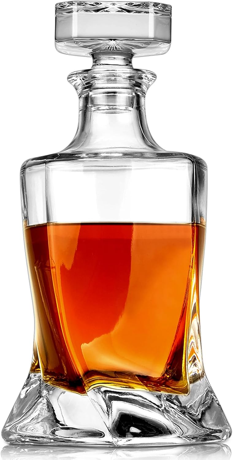 Whiskey Decanter Set - Premium Artistic Gift for Men