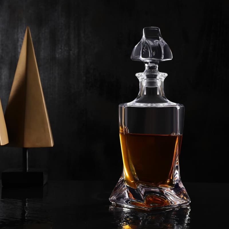 Whiskey Decanter Set - Premium Artistic Gift for Men