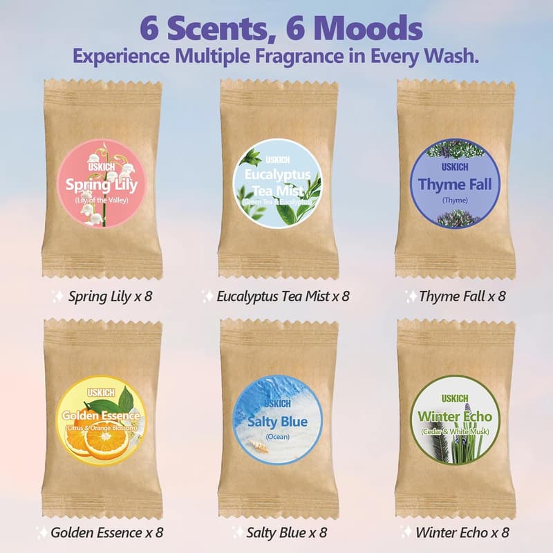 Eco-Friendly Foaming Hand Soap Tablet Refills - 48 Pack
