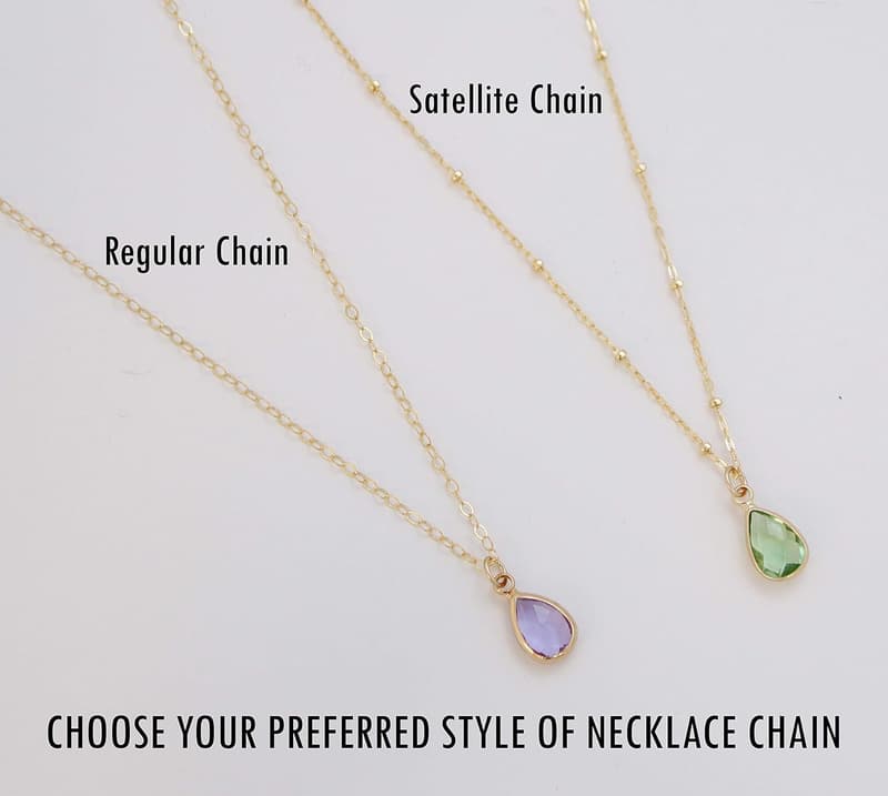 Birthstone Necklace for New Mom - Meaningful Gift for Wife