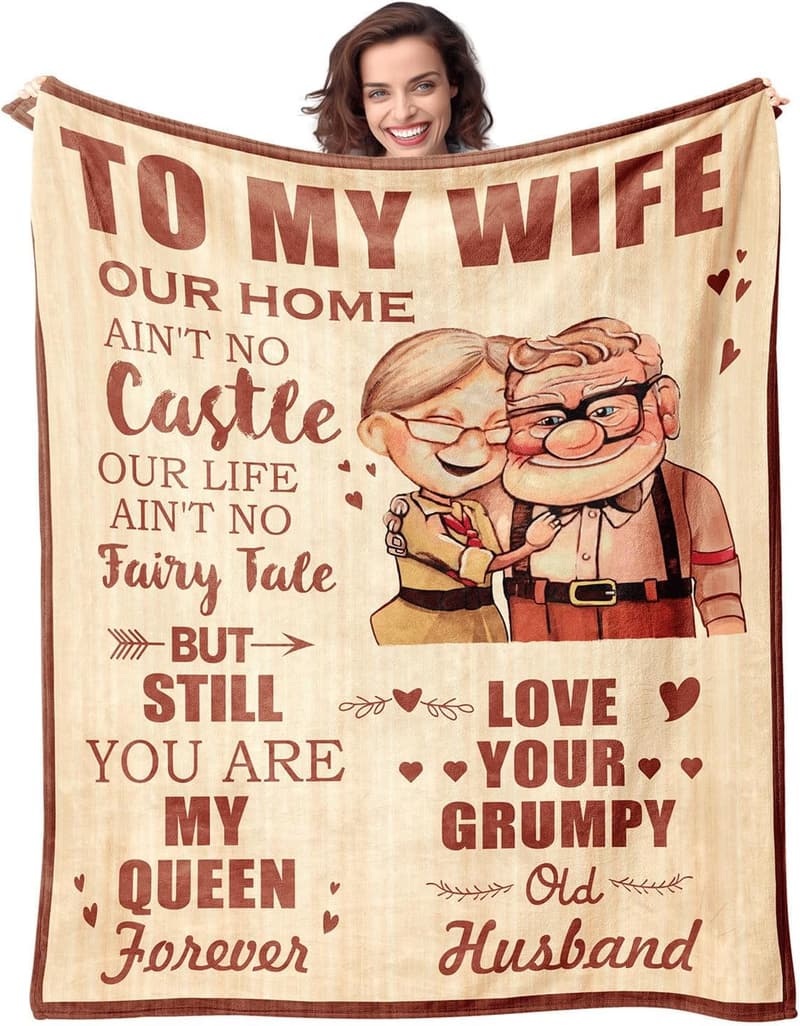 Mother's Day Gift: Soft Throw Blanket for Wives, 50