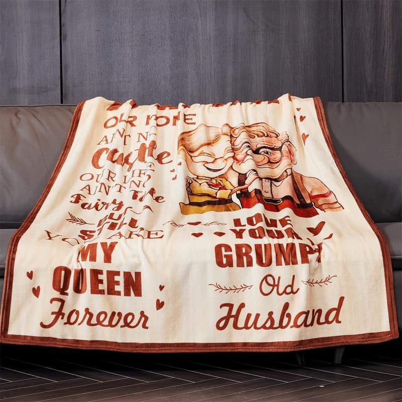 Mother's Day Gift: Soft Throw Blanket for Wives, 50