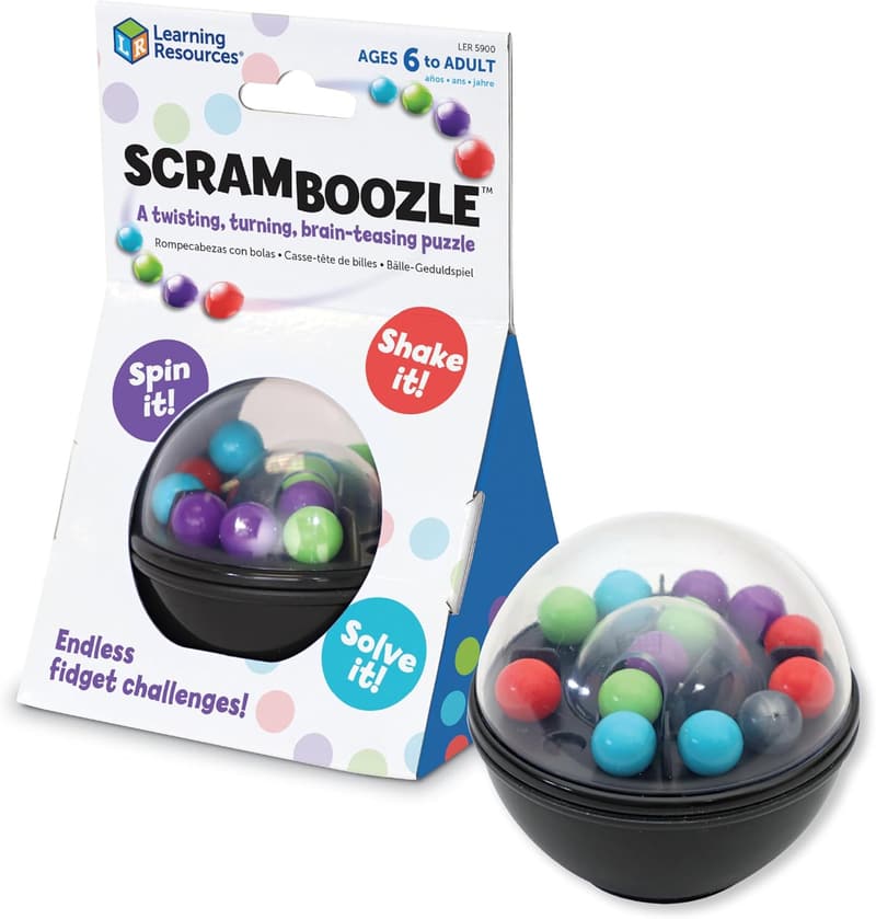 Scramboozle Puzzle Ball - 3D Brain Teaser for Ages 6+
