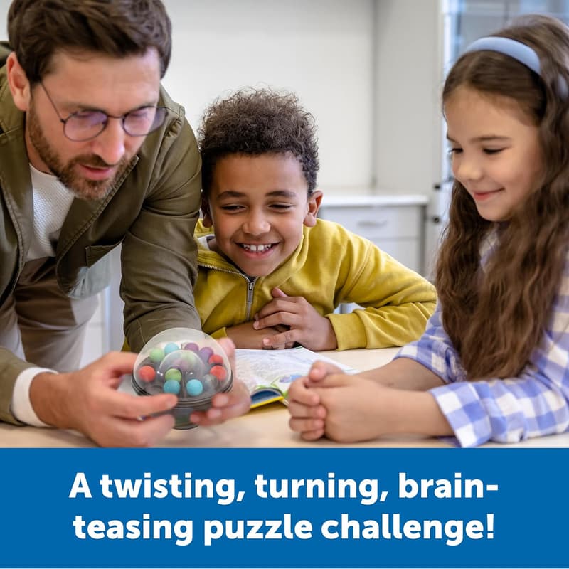 Scramboozle Puzzle Ball - 3D Brain Teaser for Ages 6+