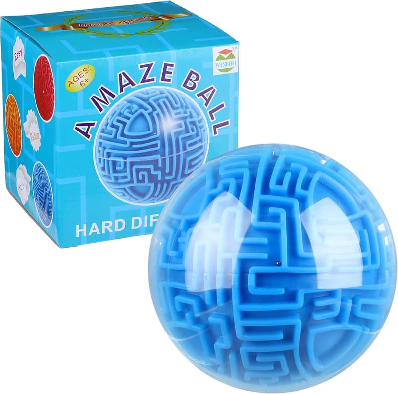 3D Maze Ball Puzzle Game - Gravity Brain Teaser for All Ages