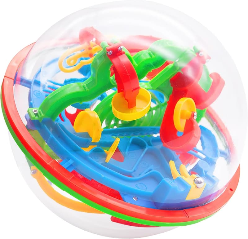3D Otter Maze Ball Puzzle Toy for Educational Gifts