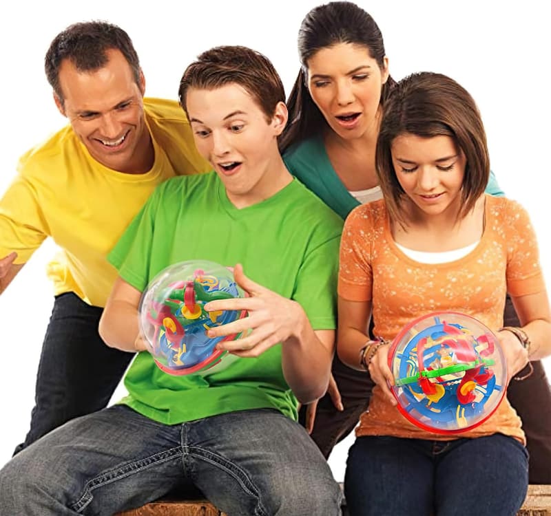 3D Otter Maze Ball Puzzle Toy for Educational Gifts