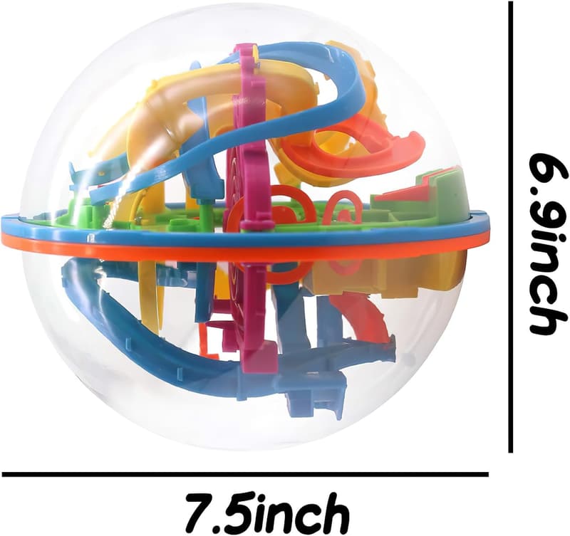 3D Otter Maze Ball Puzzle Toy for Educational Gifts