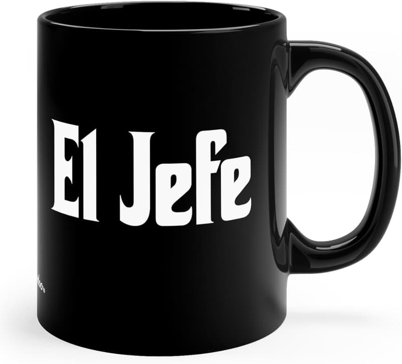 Funny Black Coffee Mug for Dad - 