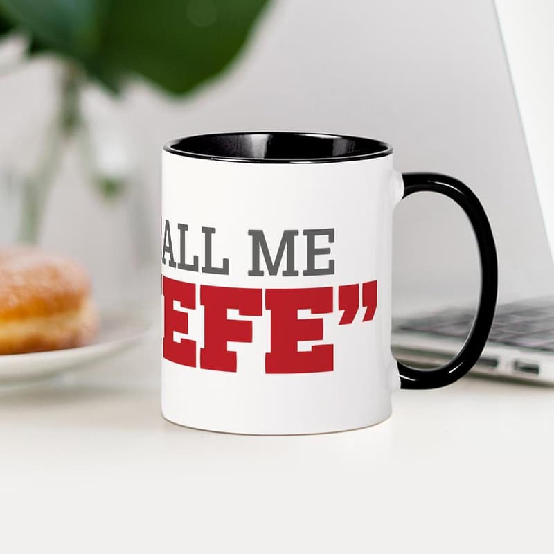 El Jefe Ceramic Coffee Mug - 11 oz