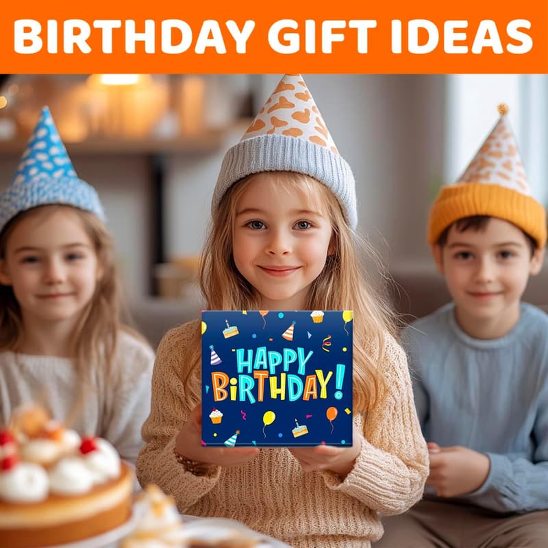 Kids' Birthday Gift Box - Fun Socks for Ages 3-12