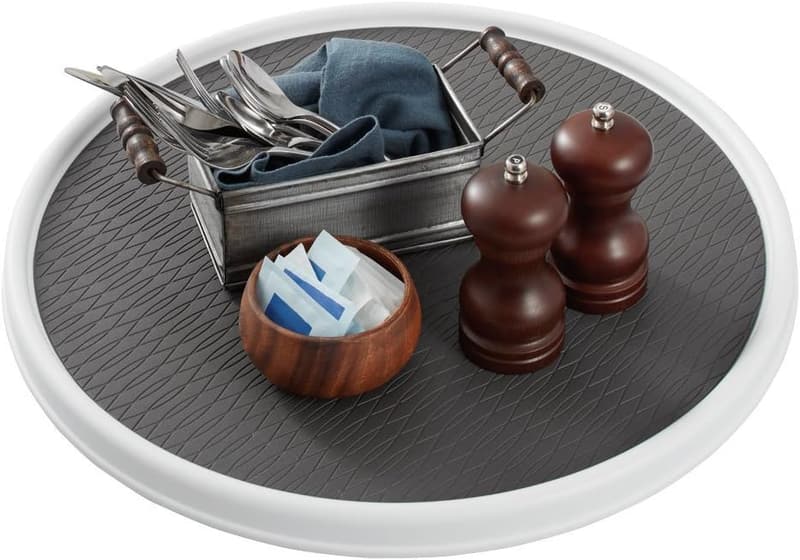 18-Inch Non-Skid Lazy Susan Turntable for Pantry Cabinet