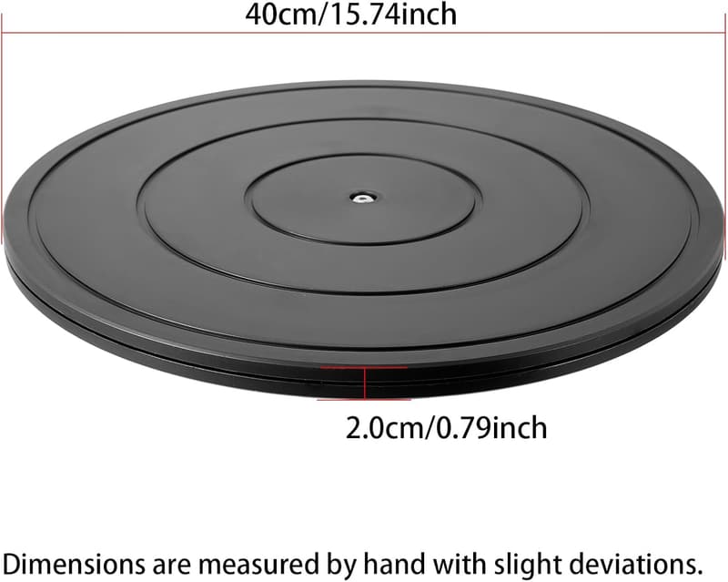 Heavy Duty 16-Inch 360° Rotating Lazy Susan Stand