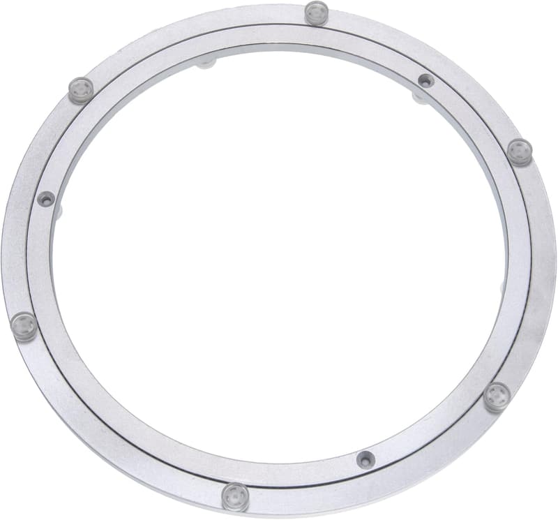 Heavy-Duty 12-inch Aluminum Lazy Susan Turntable