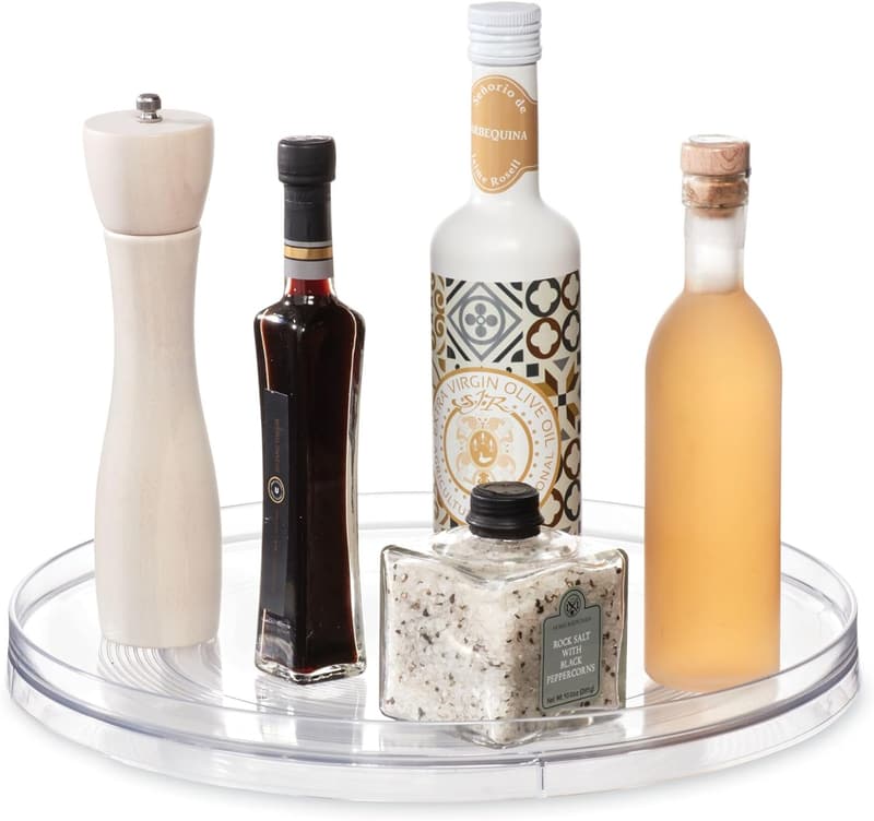 Clear Lazy Susan Turntable Organizer - 14