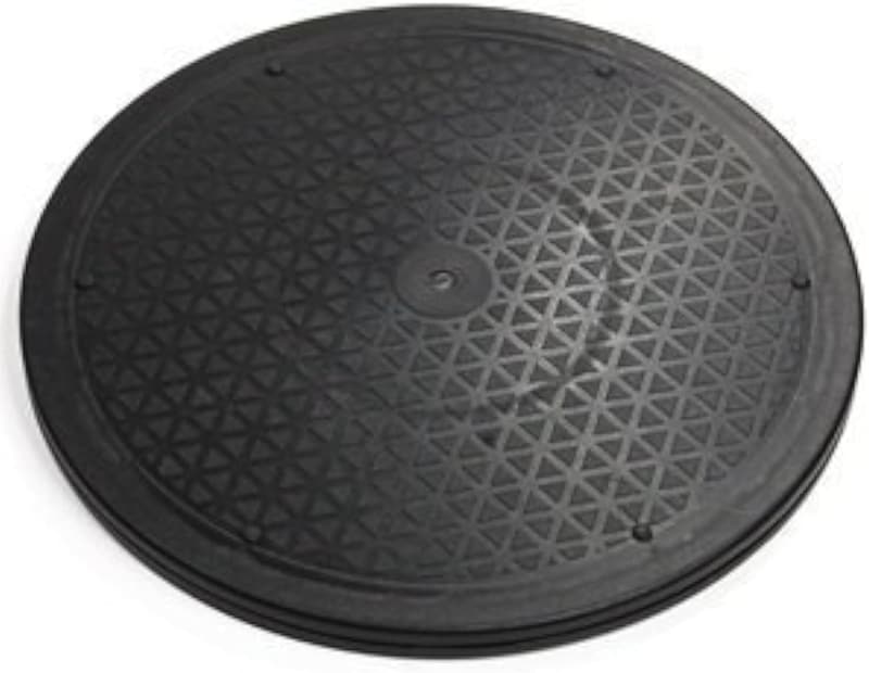 Heavy-Duty 12-Inch Rotating Swivel Stand with Steel Bearings