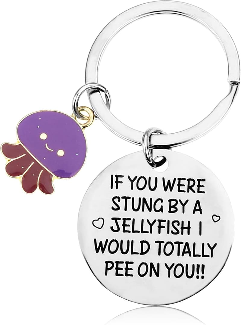 Unique Friendship Keychain for Best Friends & Sisters