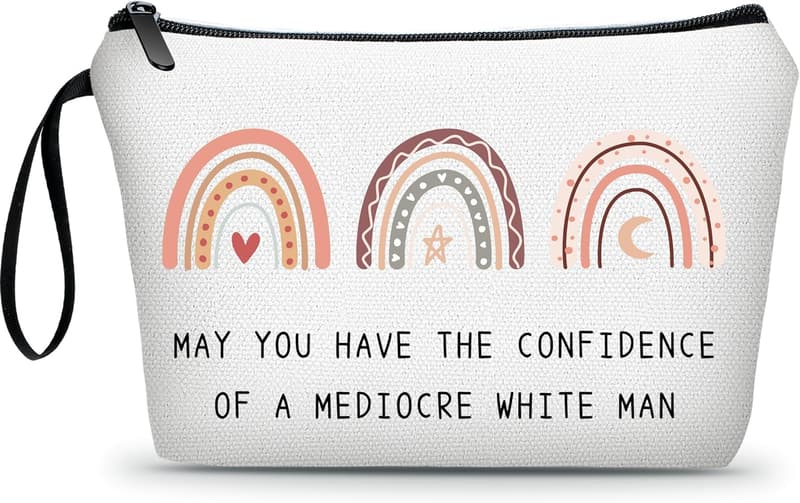 Feminist Makeup Bag - Inspirational Gift for Women