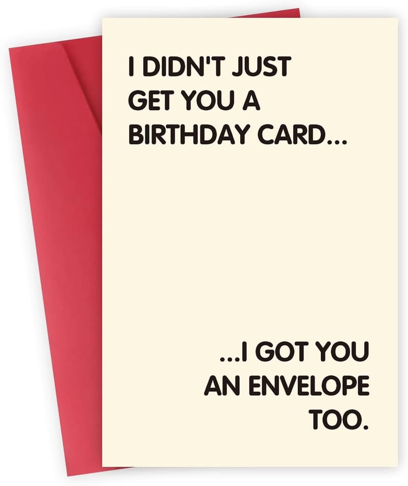 Quirky Birthday Card for Women and Friends