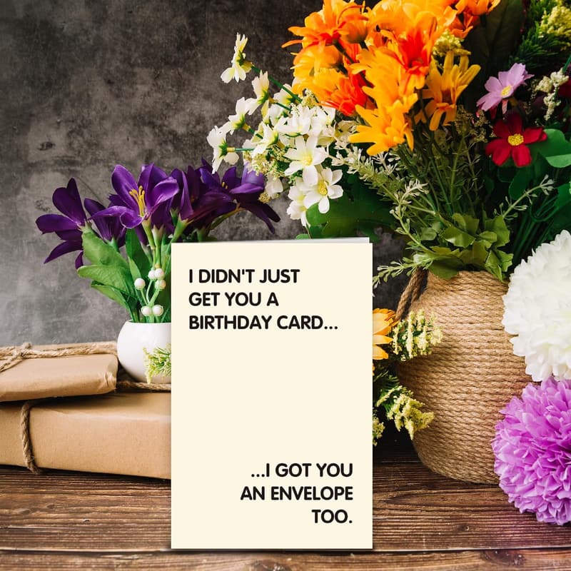 Quirky Birthday Card for Women and Friends